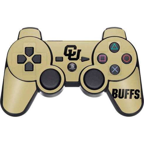 University of Colorado CU Buffs PS3 Dual Shock wireless controller Skin