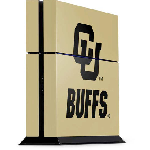 University of Colorado CU Buffs PS4 Console Skin