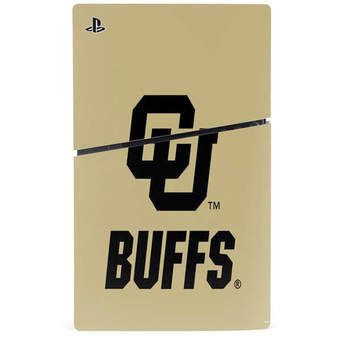 University of Colorado CU Buffs PS5 Slim Disk Bundle Skin
