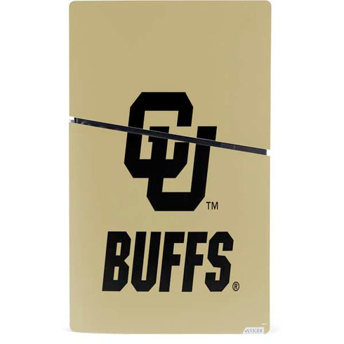 University of Colorado CU Buffs PS5 Slim Digital Edition Bundle Skin