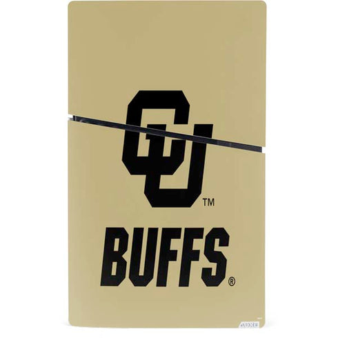 University of Colorado CU Buffs PS5 Slim Digital Edition Console Skin