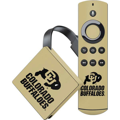 University of Colorado CU Collegiate Text Amazon Fire TV Skin