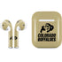 University of Colorado CU Collegiate Text Apple AirPods Skin