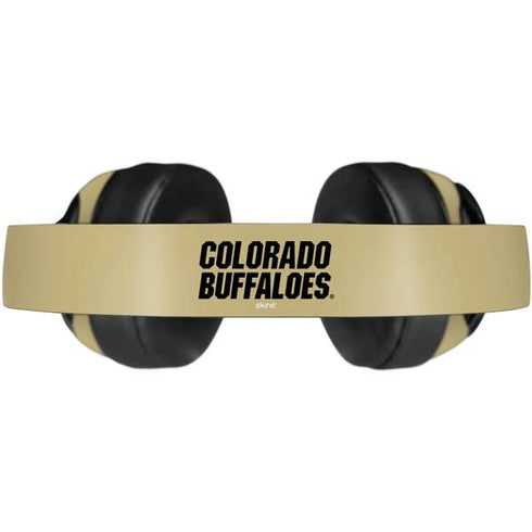 University of Colorado CU Collegiate Text Beats Solo Pro Skin