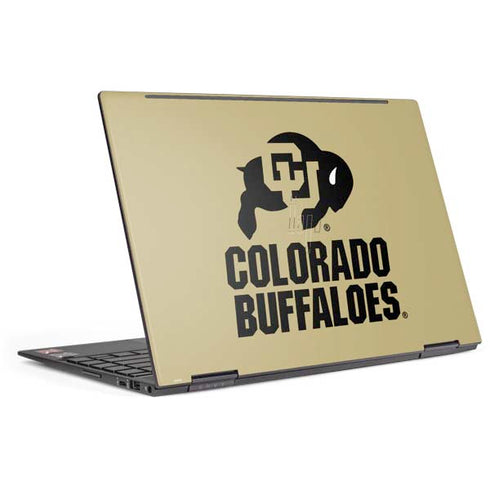 University of Colorado CU Collegiate Text HP Envy Skin