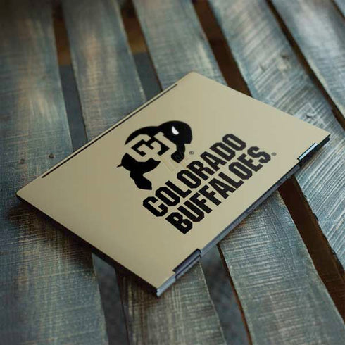 University of Colorado CU Collegiate Text HP Envy Skin