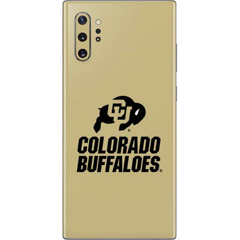 University of Colorado CU Collegiate Text Galaxy Note 10 Plus Skin