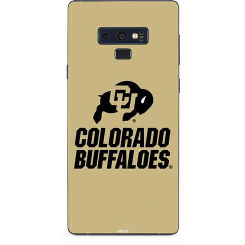 University of Colorado CU Collegiate Text Galaxy Note 9 Skin