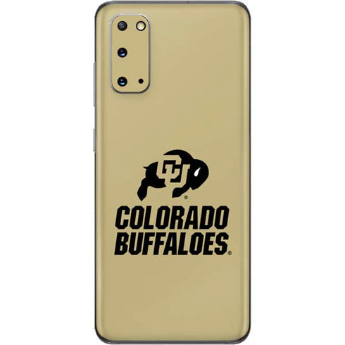 University of Colorado CU Collegiate Text Galaxy S20 Skin