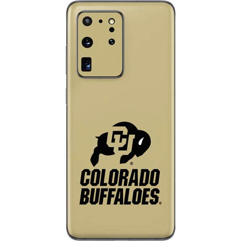 University of Colorado CU Collegiate Text Galaxy S20 Ultra 5G Skin