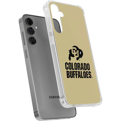 University of Colorado CU Collegiate Text Galaxy S24 Plus Clear Case