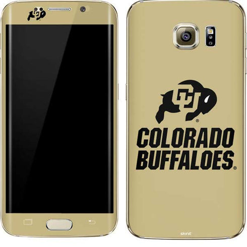 University of Colorado CU Collegiate Text Galaxy S7 Edge Skin