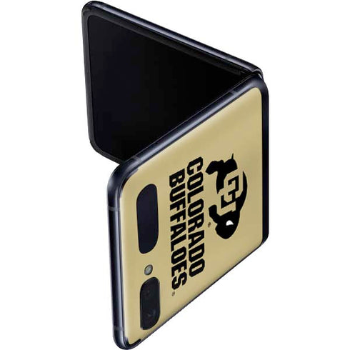 University of Colorado CU Collegiate Text Galaxy Z Flip Skin