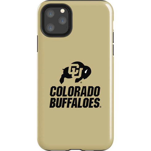 University of Colorado CU Collegiate Text iPhone 11 Pro Max Impact Case