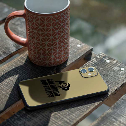 University of Colorado CU Collegiate Text iPhone 11 Skin