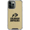 University of Colorado CU Collegiate Text iPhone 15 Pro Max Clear Case