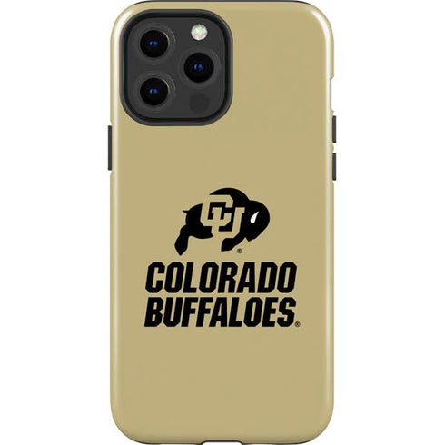 University of Colorado CU Collegiate Text iPhone 15 Pro Max Impact Case