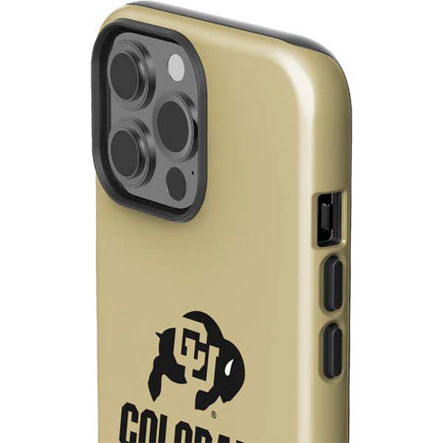 University of Colorado CU Collegiate Text iPhone 15 Pro Max Impact Case