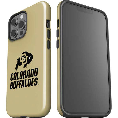 University of Colorado CU Collegiate Text iPhone 15 Pro Max Impact Case