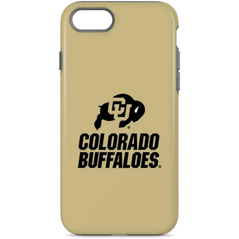 University of Colorado CU Collegiate Text iPhone 8 Pro Case