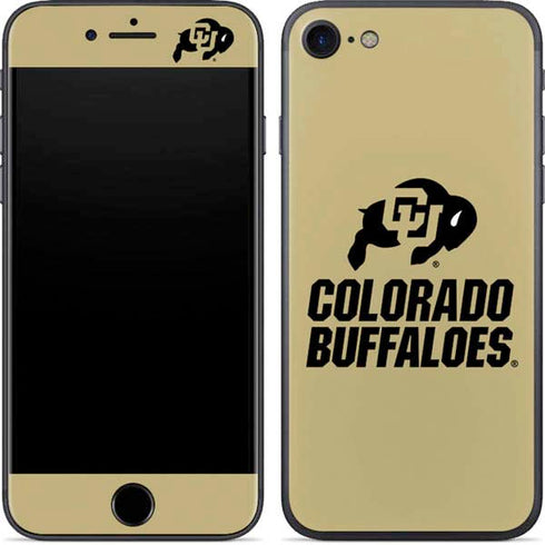 University of Colorado CU Collegiate Text iPhone 8 Skin