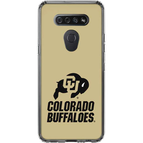 University of Colorado CU Collegiate Text LG K51/Q51 Clear Case