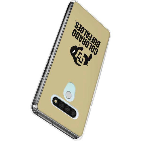 University of Colorado CU Collegiate Text LG Stylo 6 Clear Case