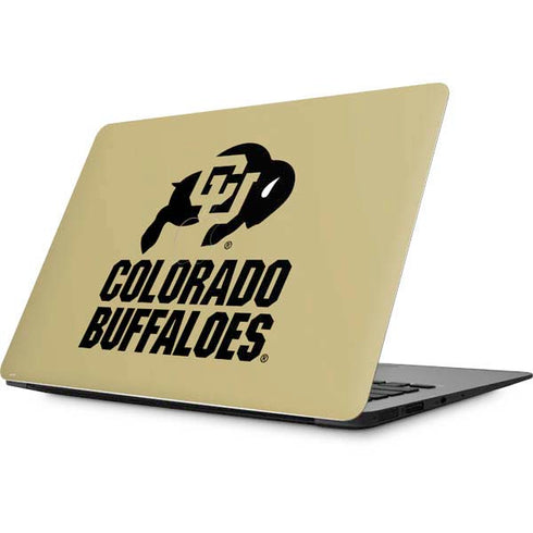 University of Colorado CU Collegiate Text Apple MacBook Skin