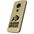 University of Colorado CU Collegiate Text Moto E5 Play Skin