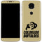 University of Colorado CU Collegiate Text Moto E5 Plus Skin