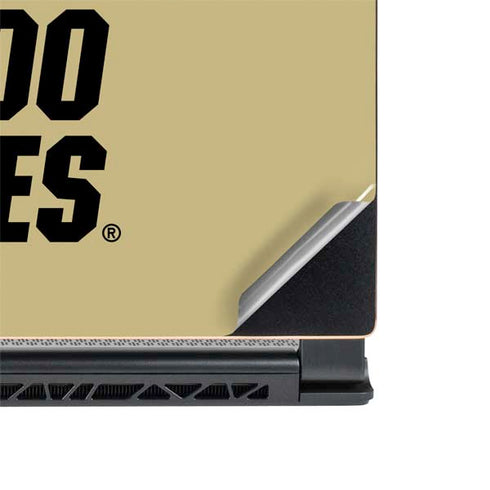 University of Colorado CU Collegiate Text MSI GS65 Stealth Laptop Skin