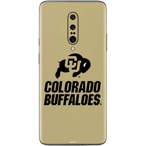 University of Colorado CU Collegiate Text OnePlus 7 Pro Skin