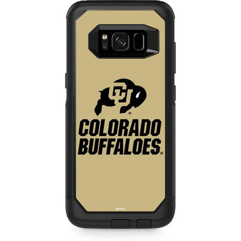 University of Colorado CU Collegiate Text Otterbox Commuter Galaxy Skin