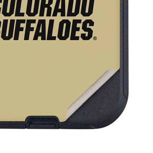 University of Colorado CU Collegiate Text Otterbox Defender iPhone Skin