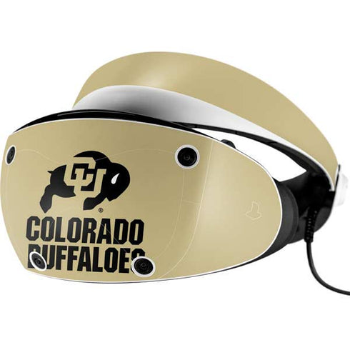 University of Colorado CU Collegiate Text PlayStation VR2 Skin