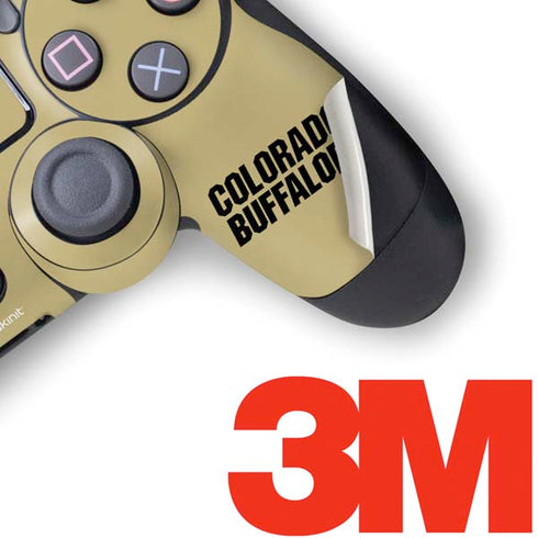 University of Colorado CU Collegiate Text PS4 Pro/Slim Controller Skin