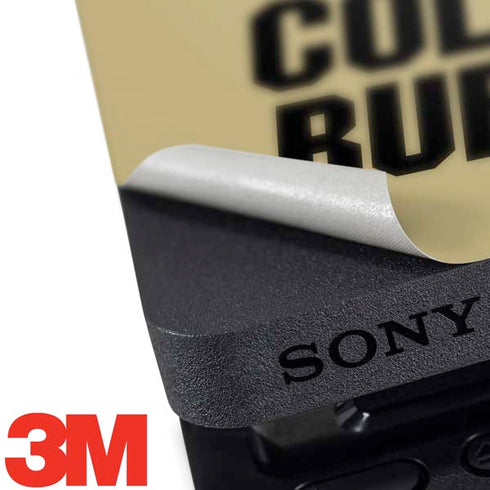 University of Colorado CU Collegiate Text PS4 Slim Bundle Skin