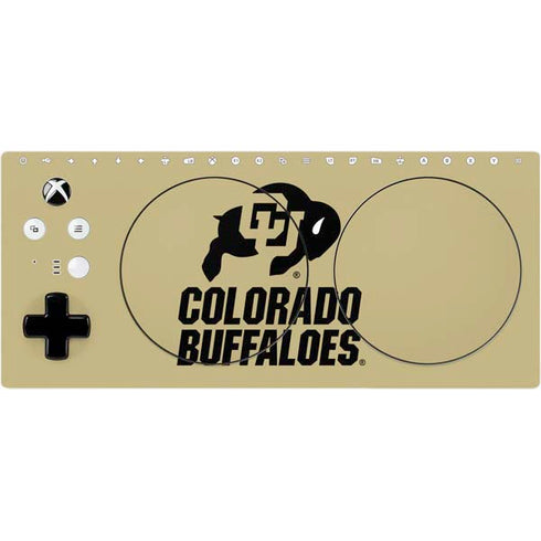 University of Colorado CU Collegiate Text Xbox Adaptive Controller Skin