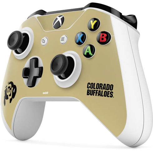 University of Colorado CU Collegiate Text Xbox One S Controller Skin