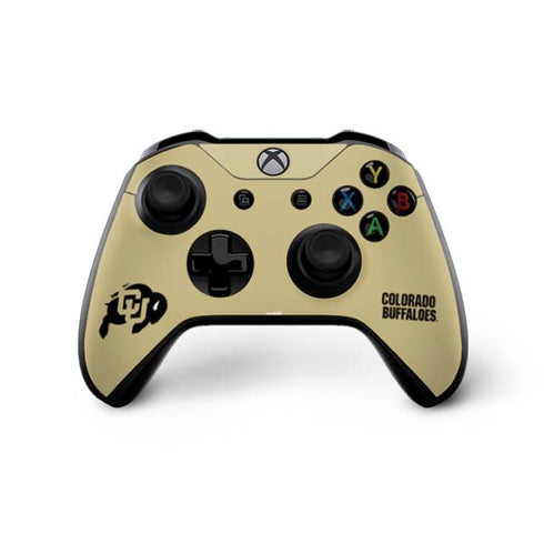 University of Colorado CU Collegiate Text Xbox One X Controller Skin