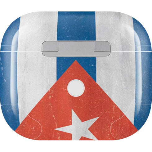 Cuban Flag Distressed Apple AirPods (3rd Gen 2021) Skin
