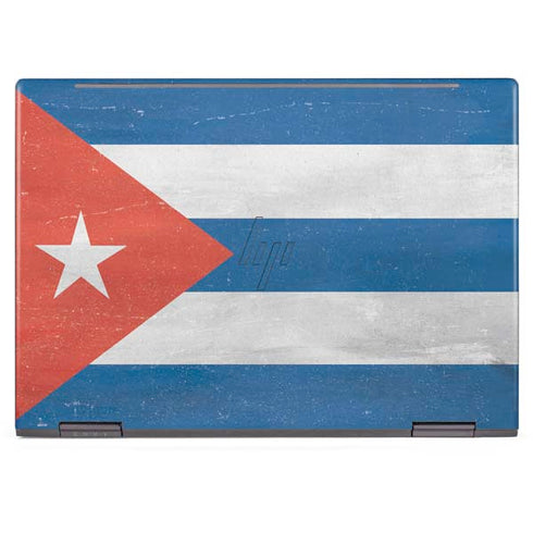 Cuban Flag Distressed HP Envy Skin