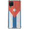 Cuban Flag Distressed Galaxy A12 Clear Case