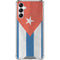 Cuban Flag Distressed Galaxy A14 5G Clear Case