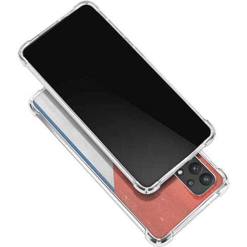 Cuban Flag Distressed Galaxy A32 5G Clear Case