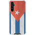 Cuban Flag Distressed Galaxy A54 5G Clear Case