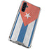Cuban Flag Distressed Galaxy A54 5G Clear Case