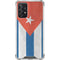 Cuban Flag Distressed Galaxy A72 5G Clear Case