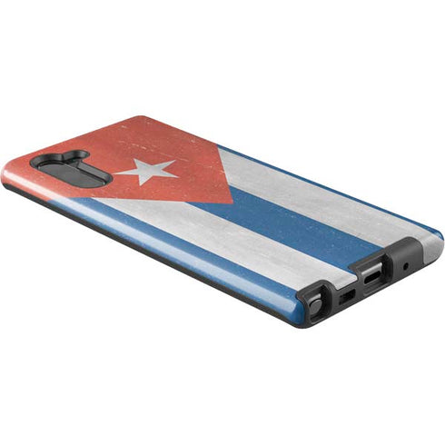Cuban Flag Distressed Galaxy Note 10 Pro Case