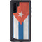 Cuban Flag Distressed Galaxy Note 10 Waterproof Case